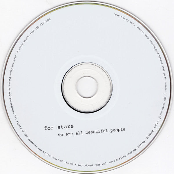 For Stars : We Are All Beautiful People (CD, Album)