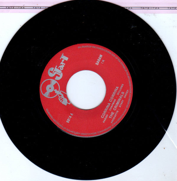 The Criminals (2) : Corrina Corrina (7", Single)