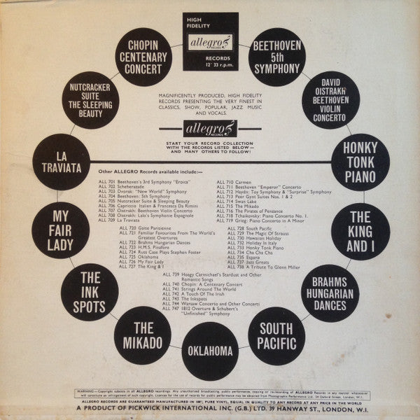 Nikolai Rimsky-Korsakov : Rimsky Korsakov's Scheherazade Op. 35 (LP, Mono)