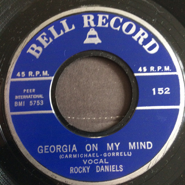 Rocky Daniels / Bobby Frank (2) : Georgia On My Mind / Mr. Custer (7")