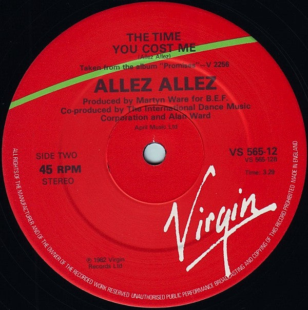 Allez Allez : Flesh & Blood (12")