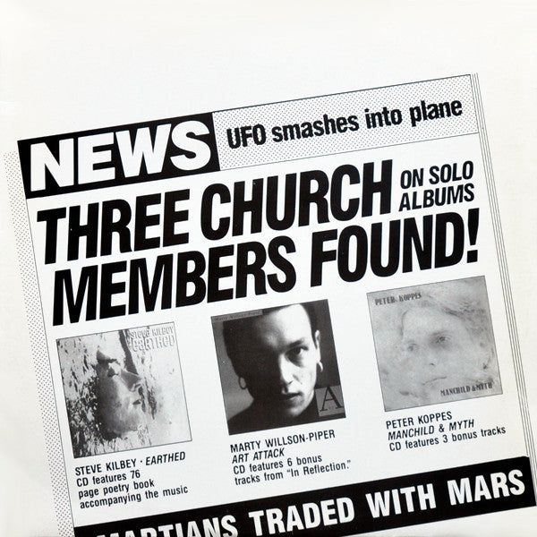 Steve Kilbey / Marty Willson-Piper / Peter Koppes : Exclusive Interview With Three Church Members (LP, Promo)