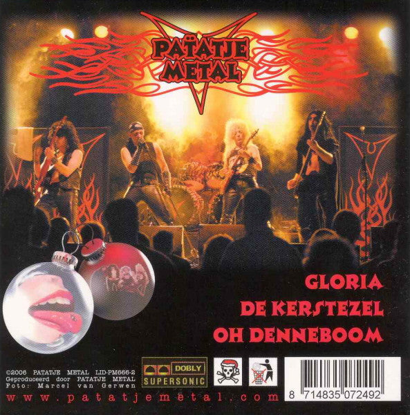 Patatje Metal : Lik De Bållen (CD, Single)