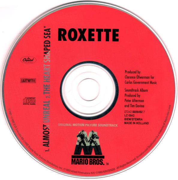 Roxette : Almost Unreal (CD, Single, Car)