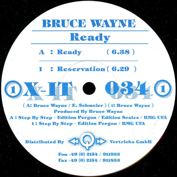 Bruce Wayne : Ready (12")