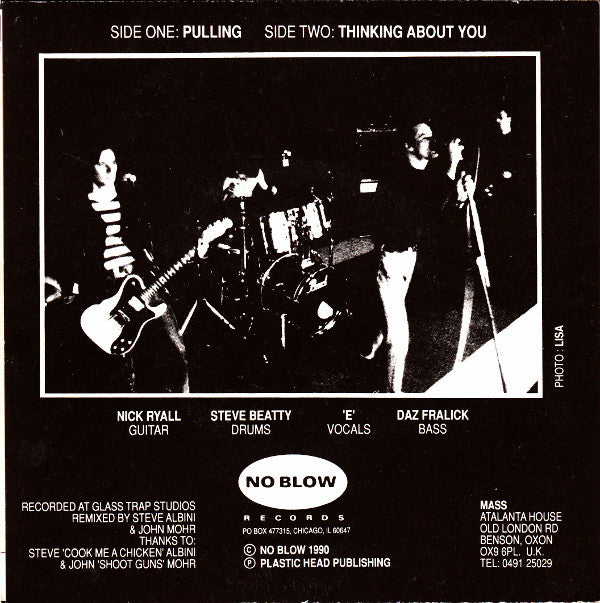 Mass (13) : Pulling / Thinking (7", Single)