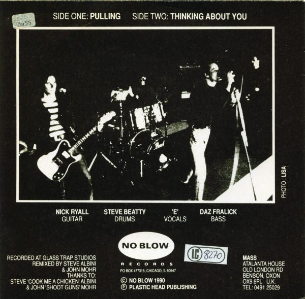 Mass (13) : Pulling / Thinking (7", Single)