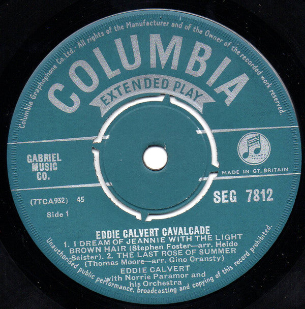 Eddie Calvert : Eddie Calvert Cavalcade (7", EP)