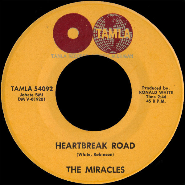 The Miracles : (You Can't Let The Boy Overpower) The Man In You (7", Single)