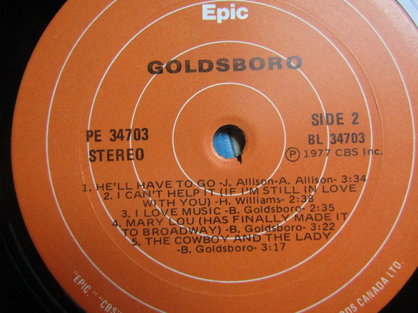 Bobby Goldsboro : Goldsboro (LP, Album)