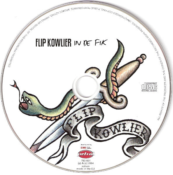 Flip Kowlier : In De Fik (CD, Album)