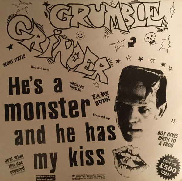 Grumble Grinder : He's A Monster And He Has My Kiss (12", EP)