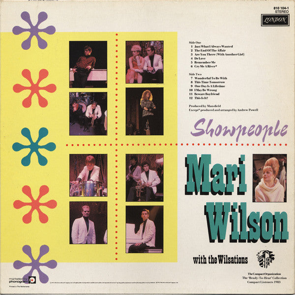 Mari Wilson With The Wilsations : Showpeople (LP, Album)