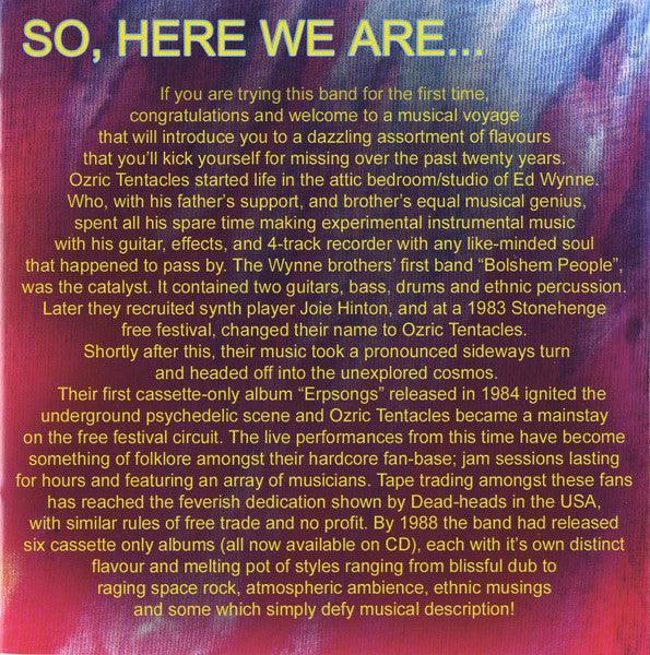 Ozric Tentacles : Eternal Wheel (The Best Of) (CD, Comp + CD, Comp, Enh)