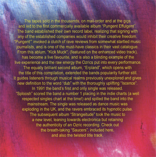 Ozric Tentacles : Eternal Wheel (The Best Of) (CD, Comp + CD, Comp, Enh)