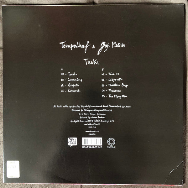 Tempelhof & Gigi Masin : Tsuki (LP, Album)