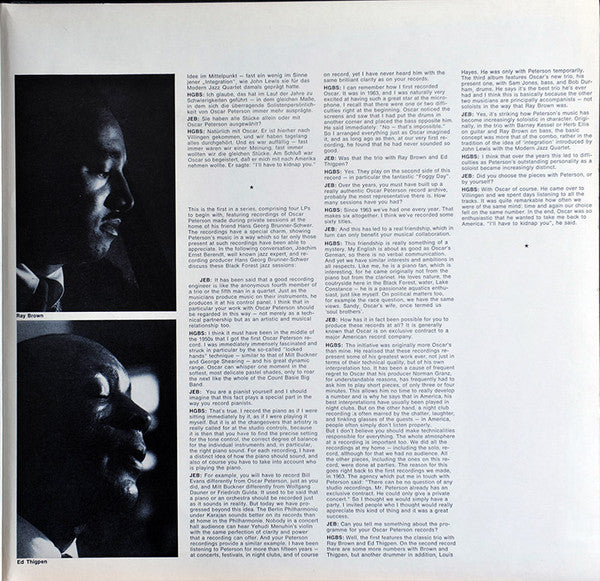 Oscar Peterson : Action (LP, Album, RP, Gat)