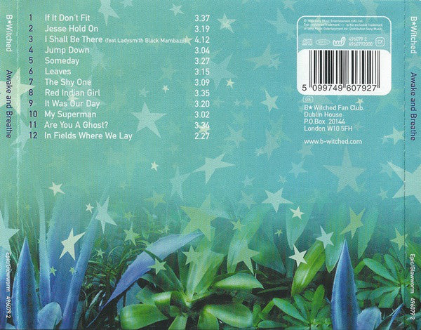 B*Witched : Awake And Breathe (CD, Album, Son)