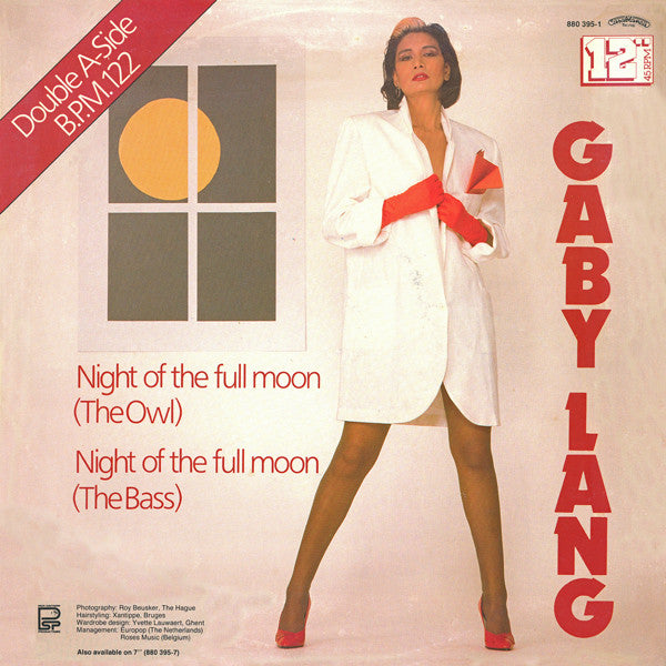 Gaby Lang : Night Of The Full Moon (12")