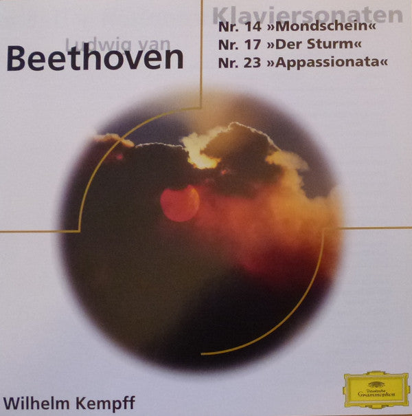 Ludwig van Beethoven / Wilhelm Kempff : Klaviersonaten Nr. 14, 17 & 23 (CD, Comp)