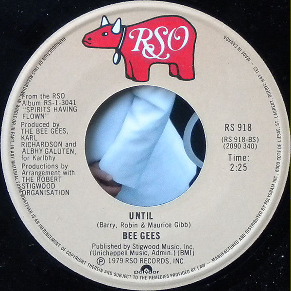 Bee Gees : Tragedy (7", Single)