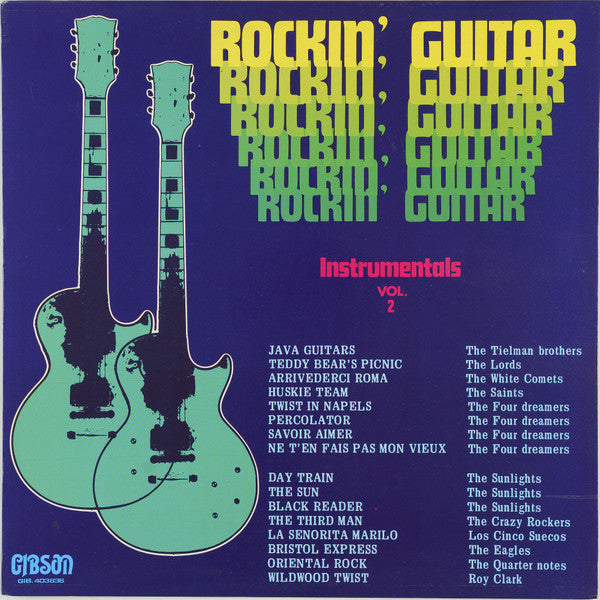 Various : Rockin' Guitar Instrumentals Vol. 2 (LP, Comp, Unofficial)