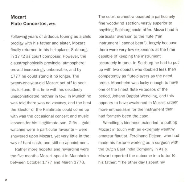 Wolfgang Amadeus Mozart - Emmanuel Pahud, Marie-Pierre Langlamet - Claudio Abbado, Berliner Philharmoniker : Flötenkonzerte 1 & 2 - Konzert Für Flöte Und Harfe (CD, Album)