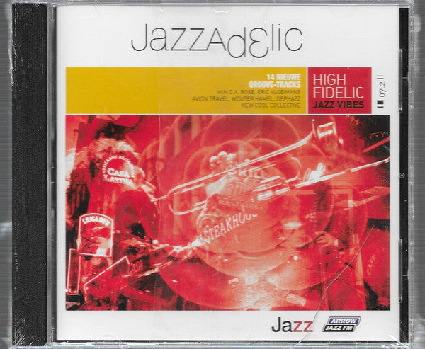 Various : Jazzadelic 07.2 High-Fidelic Jazz Vibes (CD, Comp, Promo)