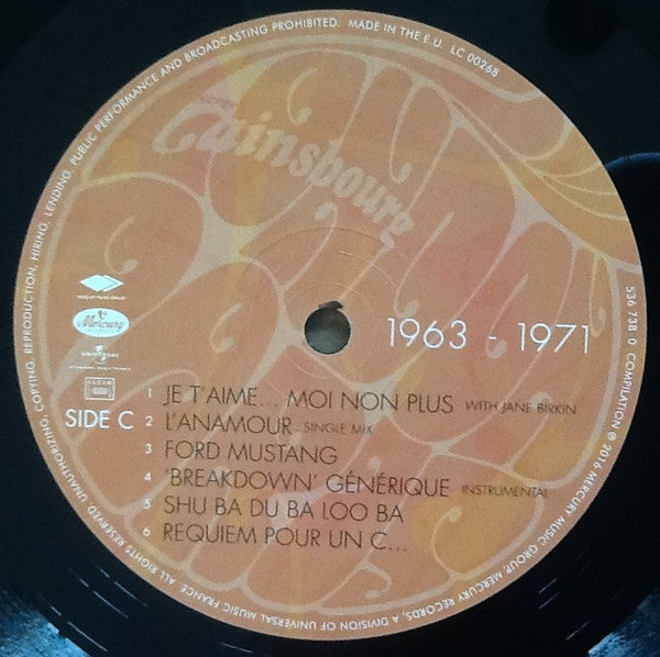 Serge Gainsbourg : London Paris 1963–1971 (2xLP, Comp, RM)