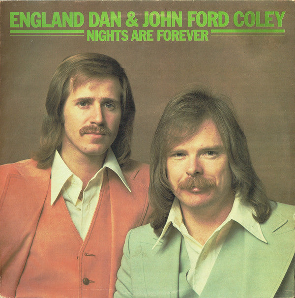 England Dan & John Ford Coley : Nights Are Forever (LP, Album)