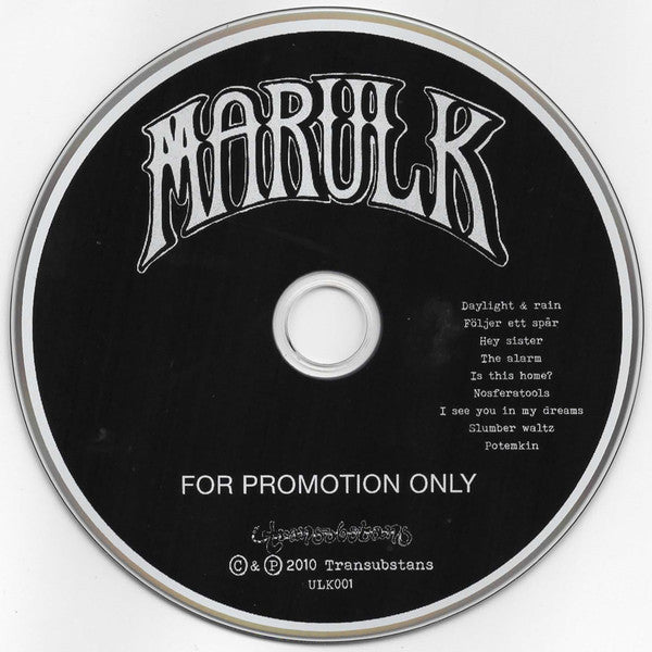 Marulk : Marulk (CD, Album, Promo, Car)