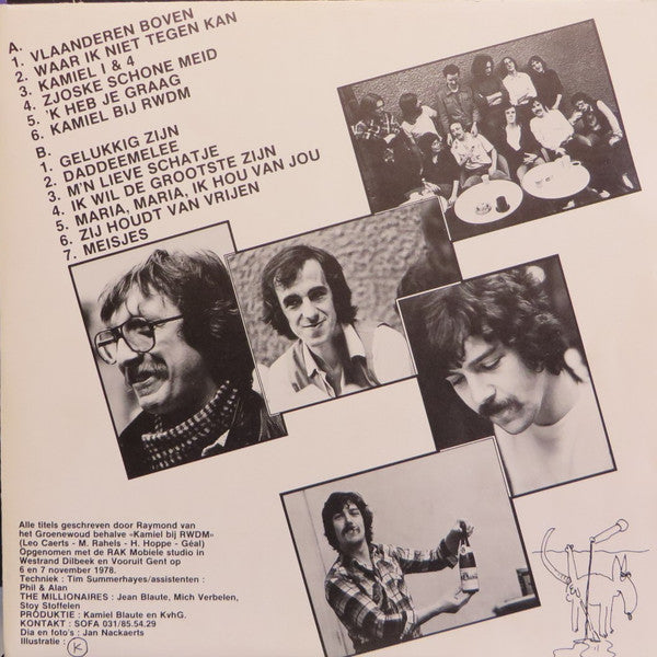 Raymond van het Groenewoud : Kamiel In België (LP, Album)