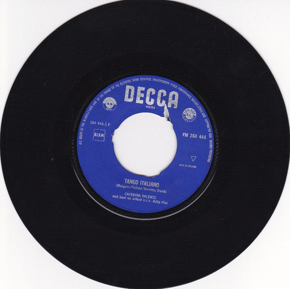 Caterina Valente : Tango Italiano (7", Single)