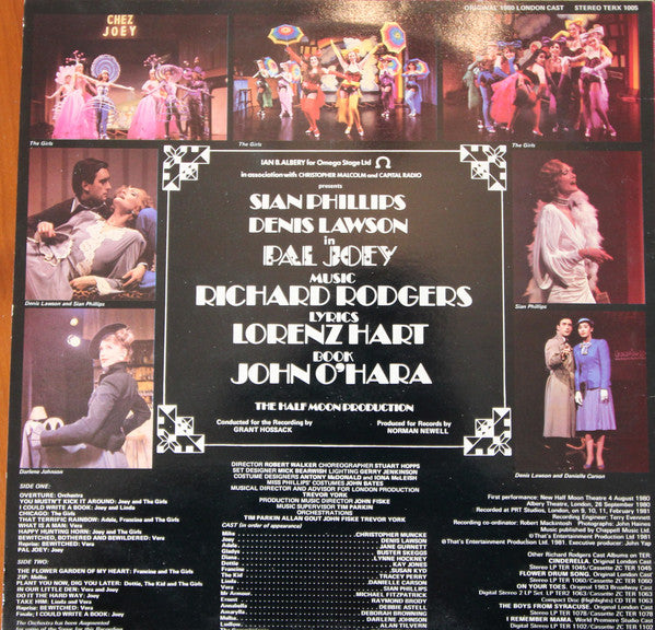 Pal Joey Original 1980 London Cast : Pal Joey (LP, Album)