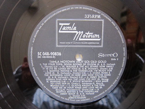 Various : Tamla Motown (Not So) Old Go. (LP, Comp, RE)