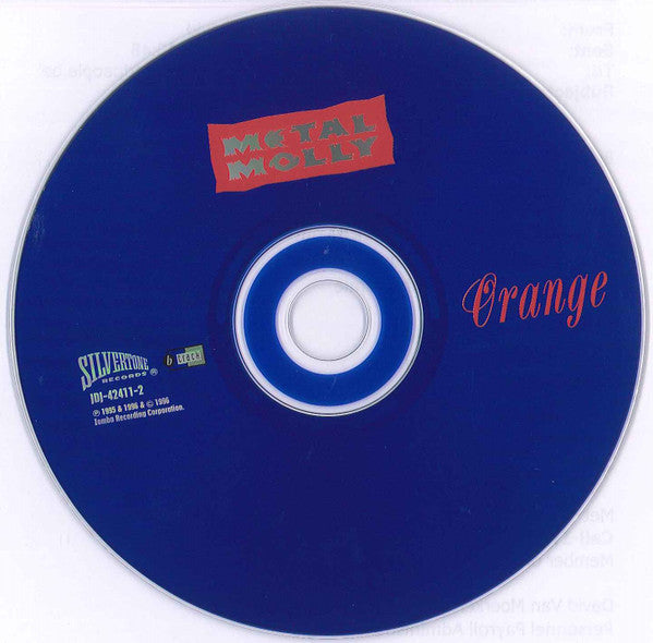 Metal Molly : Orange (CD, Single, Promo)