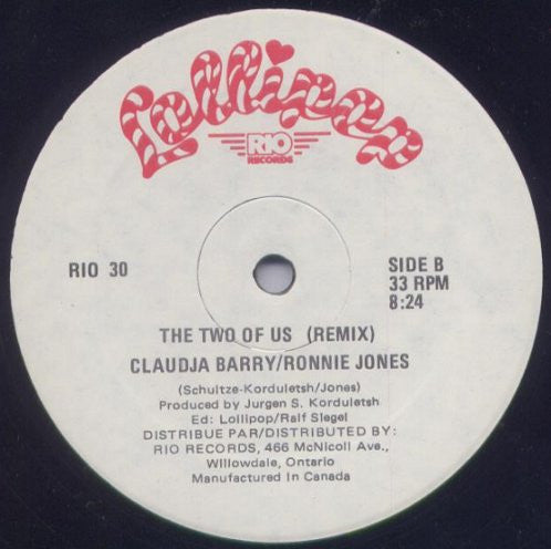 Ronnie Jones : Laser Love (12", Maxi)