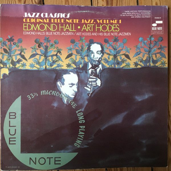 Edmond Hall / Art Hodes : Original Blue Note Jazz. Volume 1 (LP, Comp)