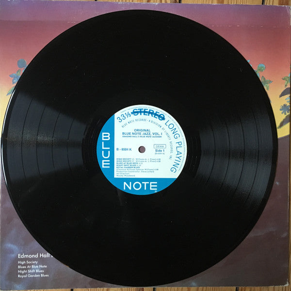 Edmond Hall / Art Hodes : Original Blue Note Jazz. Volume 1 (LP, Comp)