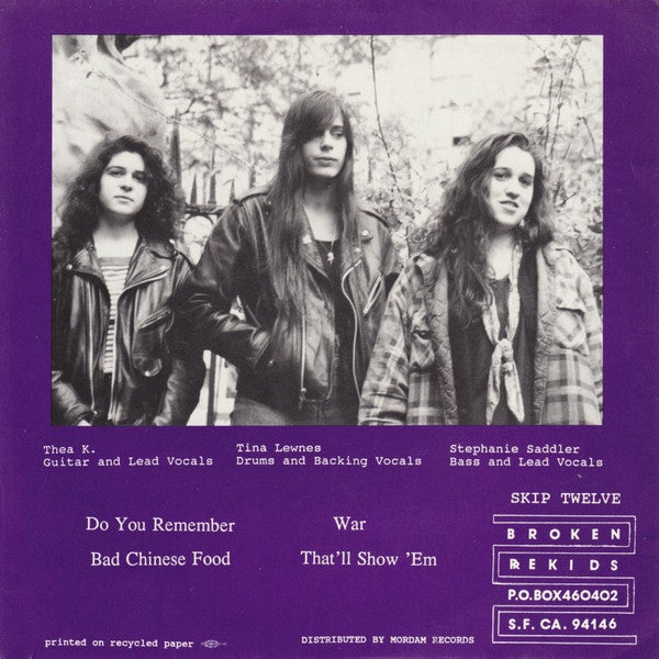 Shrieking Violets : Shrieking Violets (7", EP)