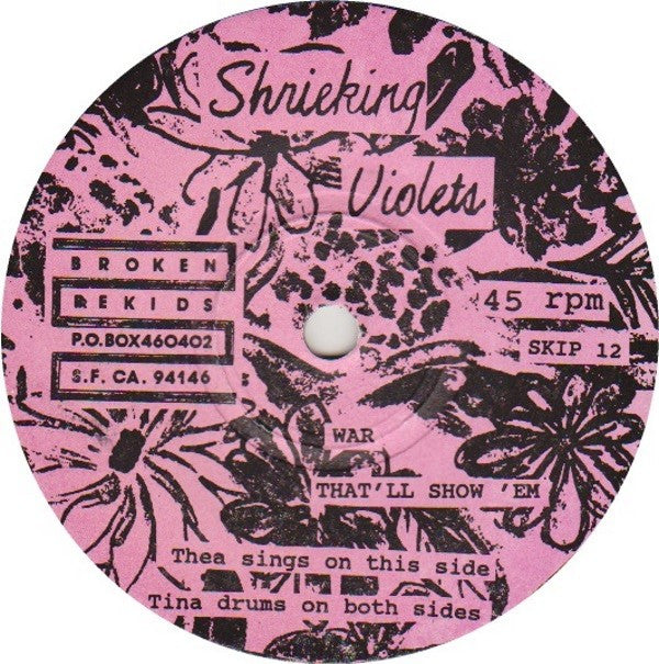 Shrieking Violets : Shrieking Violets (7", EP)