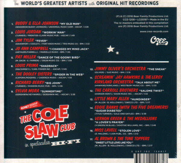 Various : The Cole Slaw Club (CD, Comp)