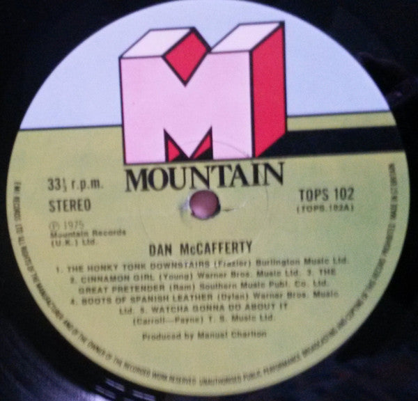 Dan McCafferty : Dan McCafferty (LP, Album)