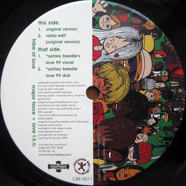 Love T.K.O. : Tribe Of Love (12")