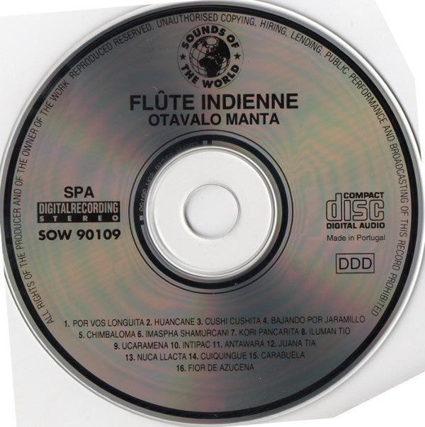Otavalo Manta : Flute Indienne (CD, Album)