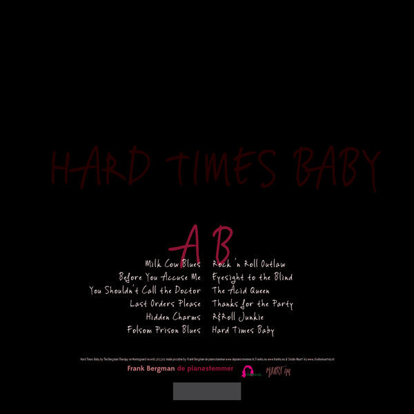 The Bergman Therapy : Hard Times Baby (LP, Album)
