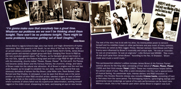 James Brown & The Famous Flames : Please Please Please + Think! (CD, Comp, RE)