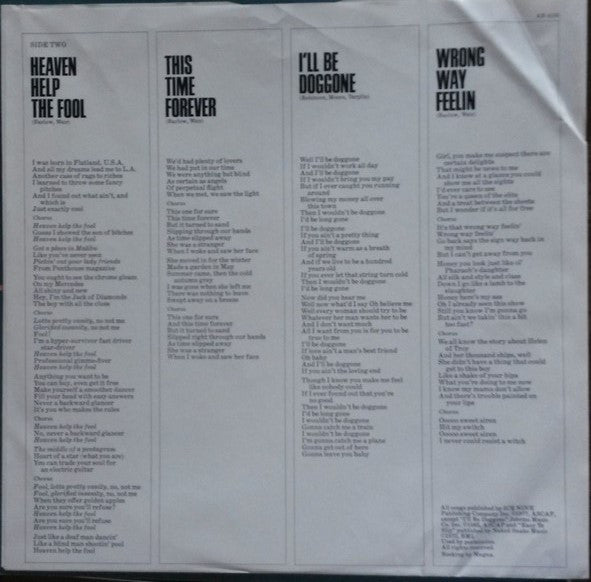 Bob Weir : Heaven Help The Fool (LP, Album)