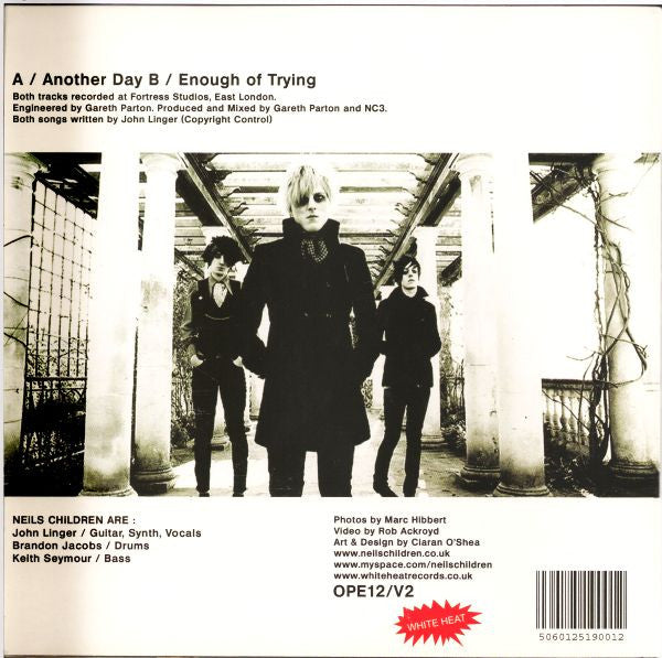 Neils Children : Another Day / Enough Of Trying (7", Ltd, Ros)