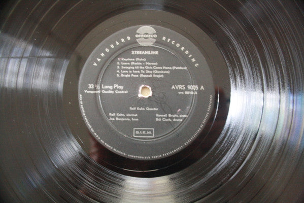 Rolf Kühn Quartett : Streamline (LP, Album, Mono)